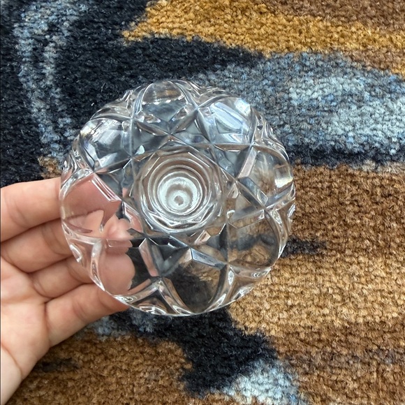VINTAGE CRYSTAL RING DISH - Picture 4 of 6